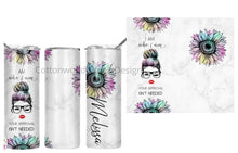 Load image into Gallery viewer, I Am Who I Am Tumbler or Bottle / Can Koozie