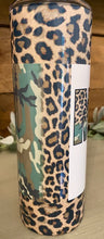 Load image into Gallery viewer, Mom Life with camo & animal print Tumbler or koozie