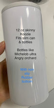 Load image into Gallery viewer, Girls just wanna have sun 12 oz Skinny Can Koozie or 20oz skinny tumbler