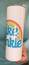 Load image into Gallery viewer, Lake Junkie retro style 20 oz skinny tumbler or koozie