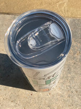 Load image into Gallery viewer, Weekend Forecast Golf with a chance of beer skinny tumbler or koozie