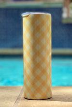 Load image into Gallery viewer, When Life gives you Lemons add Vodka 20 oz skinny tumbler or koozie