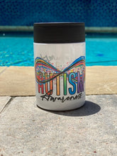 Load image into Gallery viewer, Autism Awareness 20 oz skinny tumbler or koozie