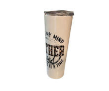 Load image into Gallery viewer, Losing My Mind One Child at a Time Mother Hood Tumbler or Koozie